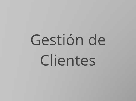 Gestión de clientes